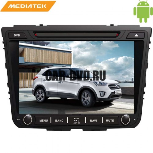 Штатная магнитола Hyundai Creta Android 4.4.4 LeTrun 1732 MTK