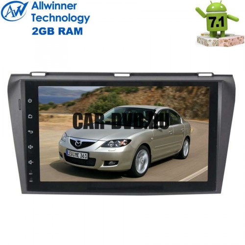 ШТАТНАЯ МАГНИТОЛА MAZDA 3 ДО 2009 ГОДА LETRUN 2113 ANDROID 7.1.1 ALWINNER T3 ЭКРАН 9 ДЮЙМОВ