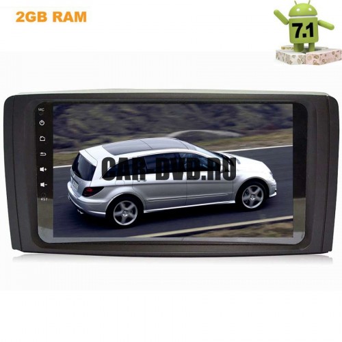 ШТАТНАЯ МАГНИТОЛА MERCEDES R280,R300,R320,R350,R600 (W251) 2005-2012 LETRUN 1943 ANDROID 7.1.1