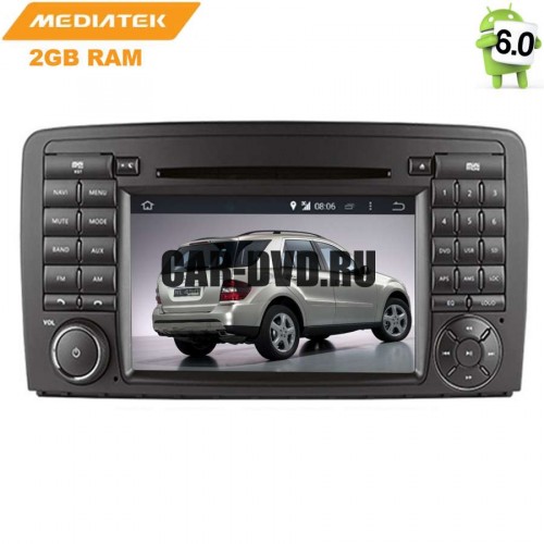 ШТАТНАЯ МАГНИТОЛА MERCEDES ML GL (2005-2012) LETRUN 1950 ANDROID 6.0.1 MTK