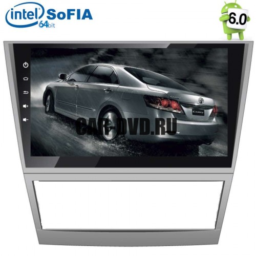 ШТАТНАЯ МАГНИТОЛА TOYOTA CAMRY 2006-2011 LETRUN 2032 ANDROID 6.0.1 ЭКРАН 10,1 ДЮЙМА