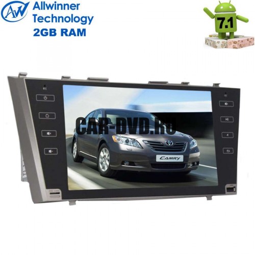 ШТАТНАЯ МАГНИТОЛА TOYOTA CAMRY 2006-2011 LETRUN 2110 ANDROID 7.1.2 ALWINNER ЭКРАН 9 ДЮЙМОВ