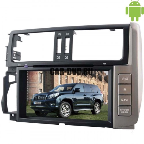 Штатная магнитола Toyota Prado 150 09-13 бронза Android 4.4.4 LeTrun 1604 поддержка JBL