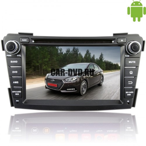 Штатная магнитола Hyundai i40 LeTrun 1470 7 дюймов Android 4.4.4 1024*600