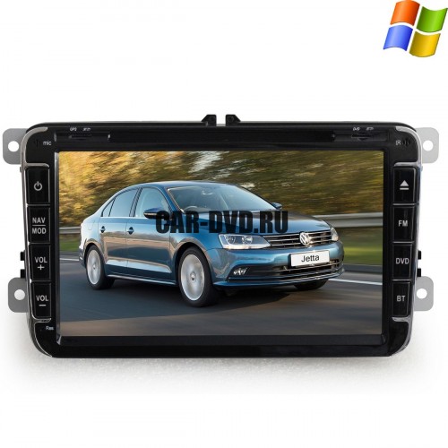 Штатная магнитола Volkswagen Polo,Jetta,Passat,Tiguan LeTrun 0440