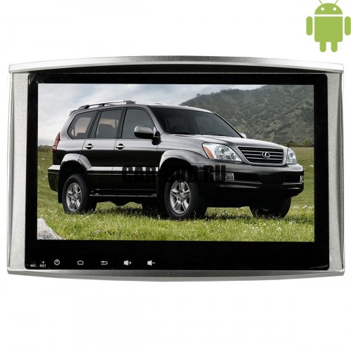 ШТАТНАЯ МАГНИТОЛА LEXUS LX-470 ДО 2009Г LAND CRUISER 100 LETRUN 1731 ANDROID 6.0.1 ALWINNER 10.2`