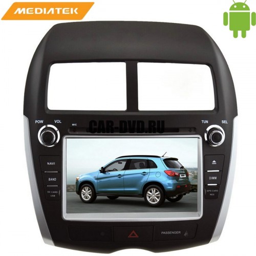 Штатная магнитола Mitsubishi ASX. LeTrun 1701 Android 4.4.4 MTK