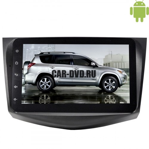 Штатная магнитола Toyota RAV4 2006-2012 г. LeTrun 1679 Android 4.4.4 экран 9 дюймов