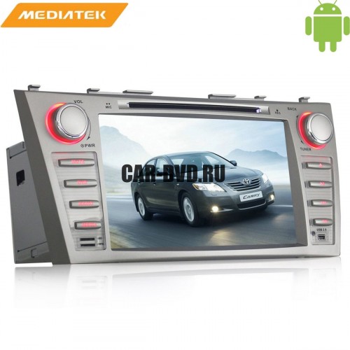 ШТАТНАЯ МАГНИТОЛА TOYOTA CAMRY 2006-2011 ГОДА LETRUN 1422 ANDROID 6.0.1 MTK