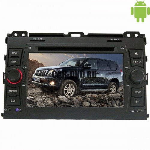 ШТАТНАЯ МАГНИТОЛА TOYOTA PRADO 120 LETRUN 1331 ANDROID 6.0.1 MTK ПОДДЕРЖКА УСИЛИТЕЛЯ