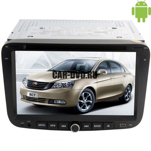 Штатная магнитола Geely EC7 LeTrun 1610 Android 4.4.4