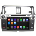 Штатная магнитола Toyota Prado 150 с 2014 Android 4.4.4 LeTrun 1637 поддержка JBL