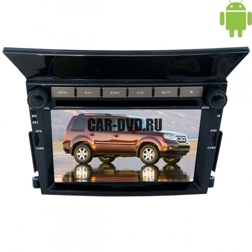 Штатная магнитола Honda Pilot LeTrun 1666 Android 4.4.4